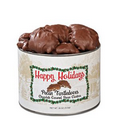 Pecan Turtledoves 18 oz. Holiday Label Can